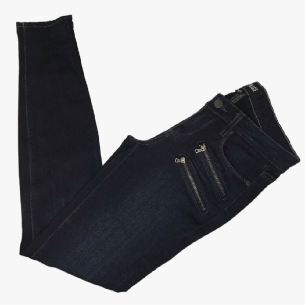 PAIGE Edgemont Moto Skinny Women’s Jeans - Size: 26 - Picture 10 of 17